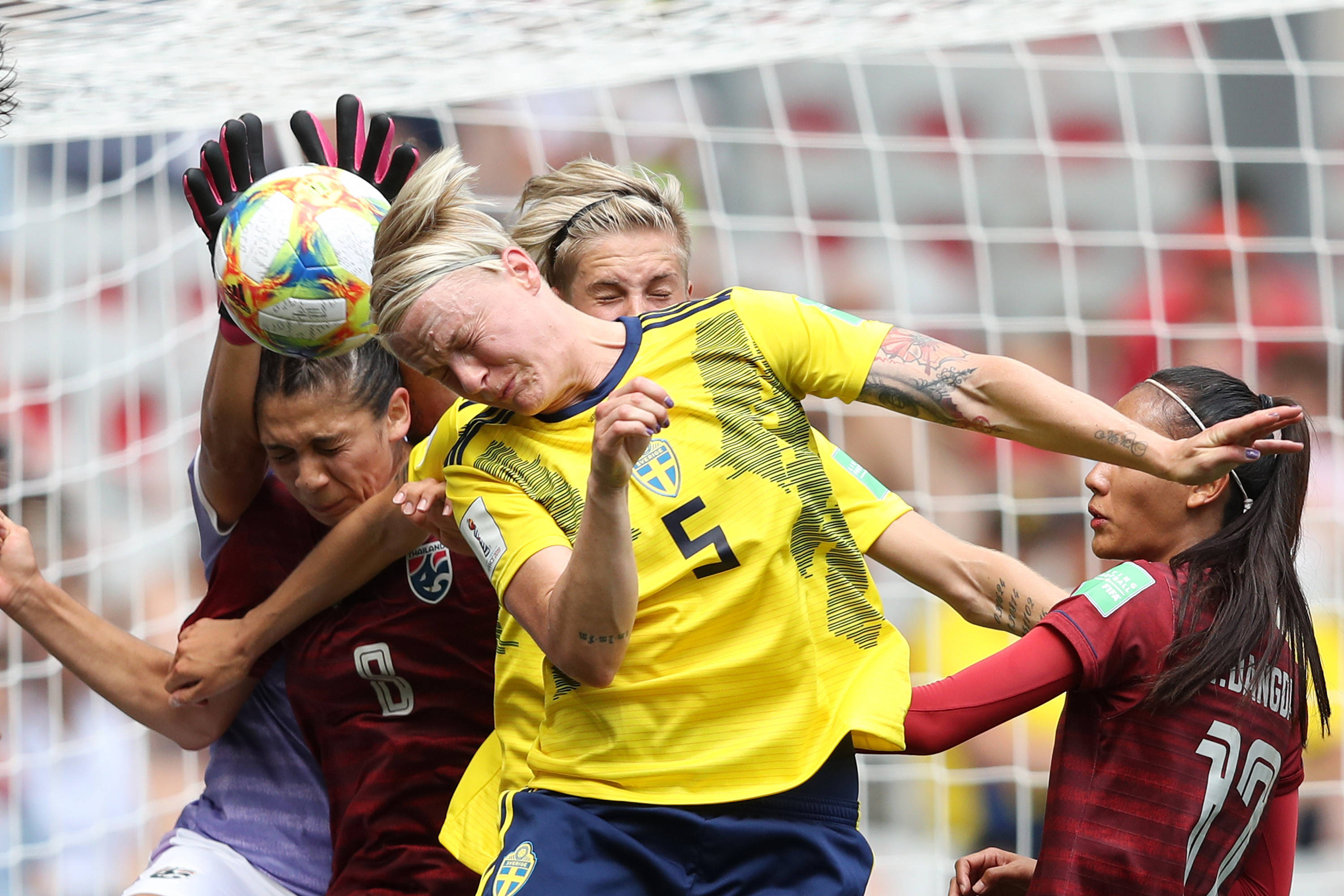 瑞典女足大胜对手,发挥出色! 瑞典女足大胜对手,发挥出色!